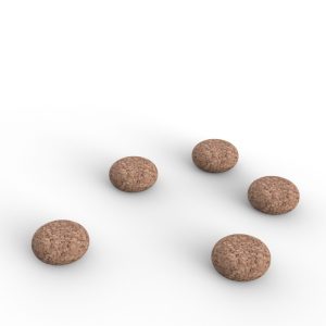 Lintex erikoisvahvat magneetit 5 kpl korkki