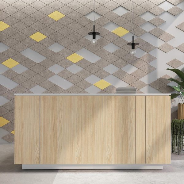 Narbutas Acoustic Artwork Tiles Diamond akustoiva seinäpaneeli (10 kpl) - Image 7