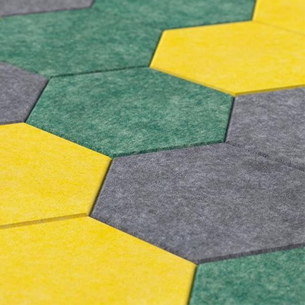 Narbutas Acoustic Artwork Tiles Hexagon akustoiva seinäpaneeli (3 kpl) - Image 8