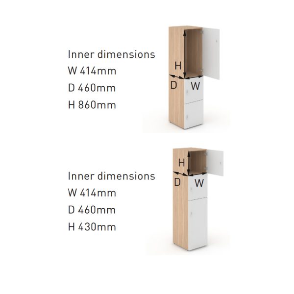 Narbutas Choice modulaarinen lokerikkokaappi - Image 8