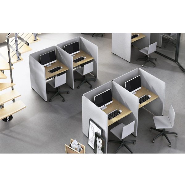 Narbutas My Space Desking työpöytä sermeillä (2 hlö) - Image 3