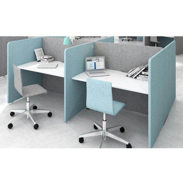 Narbutas My Space Desking työpöytä sermeillä (4 hlö) - Image 7
