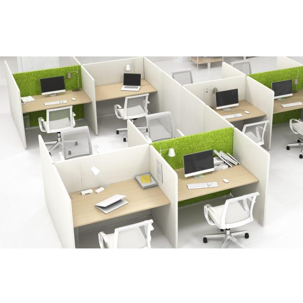 Narbutas My Space Desking työpöytä sermeillä (4 hlö) - Image 6