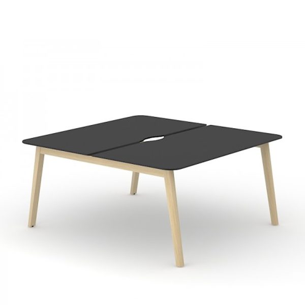Narbutas Nova Wood työpöytä HPL (2 hlö) - Image 2