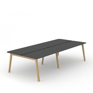 Narbutas Nova Wood työpöytä HPL (4 hlö)
