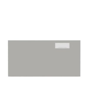 Narbutas Pearl Grey työpöydän kansi johtoluukulla oikea