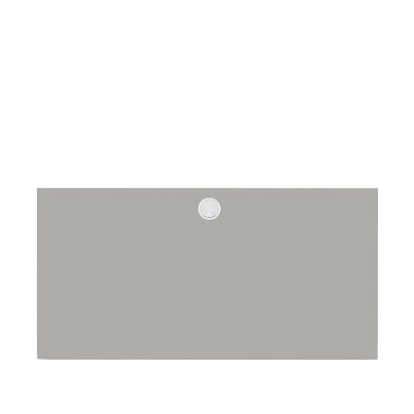 Narbutas Pearl Grey työpöydän kansi läpivientiholkilla