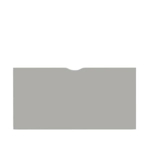 Narbutas Pearl Grey työpöydän kansi mutka-aukolla