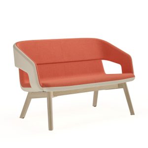 Narbutas Twist&Sit Soft 2-istuttava sohva puujaloilla