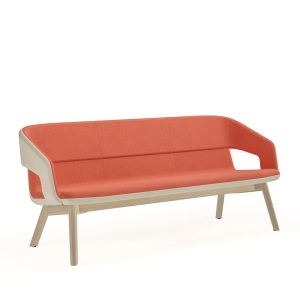 Narbutas Twist&Sit Soft 3-istuttava sohva puujaloilla