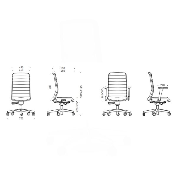 Narbutas Wind Comfort työtuoli - Image 7