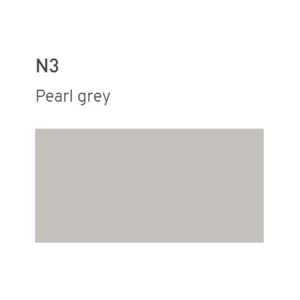 Narbutas Pearl Grey työpöydän kansi johtoluukulla oikea - Image 2