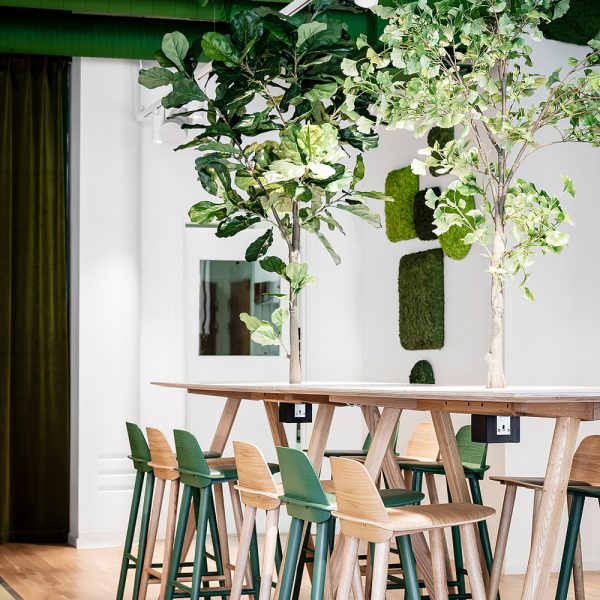 Nordgröna Convex Square akustinen jäkälä seinäpaneeli - Image 13