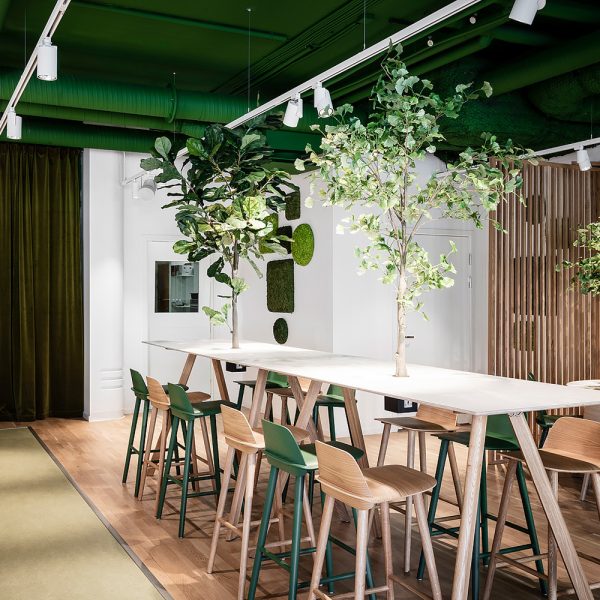 Nordgröna Convex Circle akustinen jäkälä seinäpaneeli - Image 7