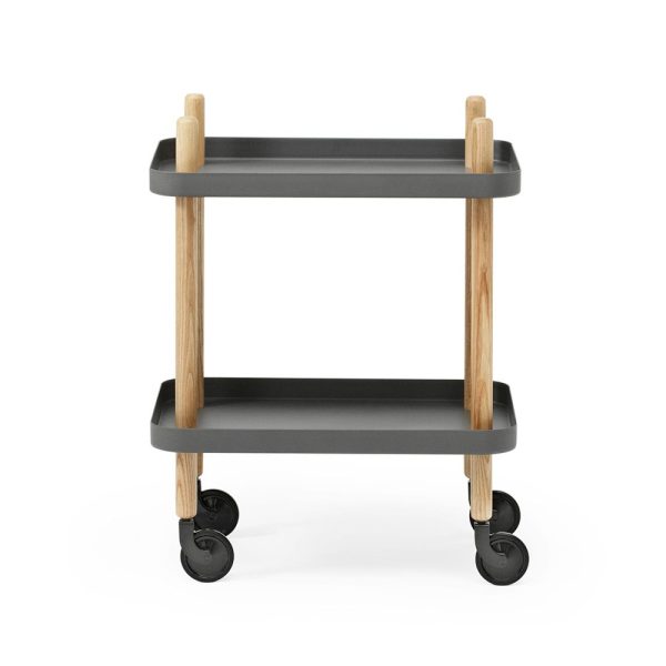 Normann Copenhagen Block Table Dark Grey / Ash
