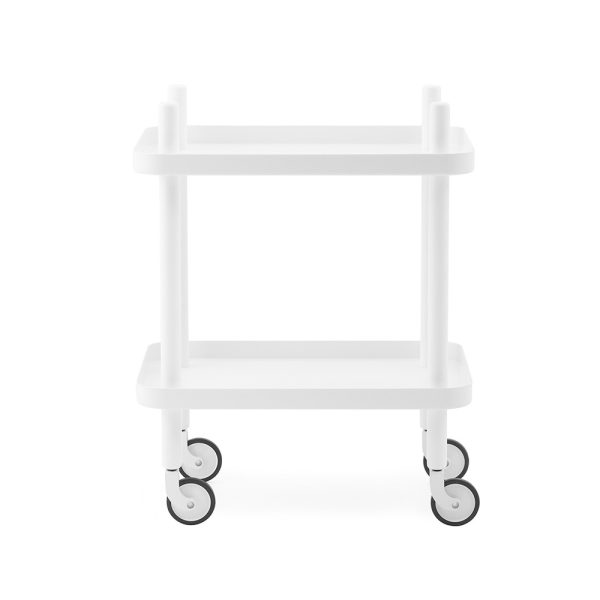 Normann Copenhagen Block Table White / White