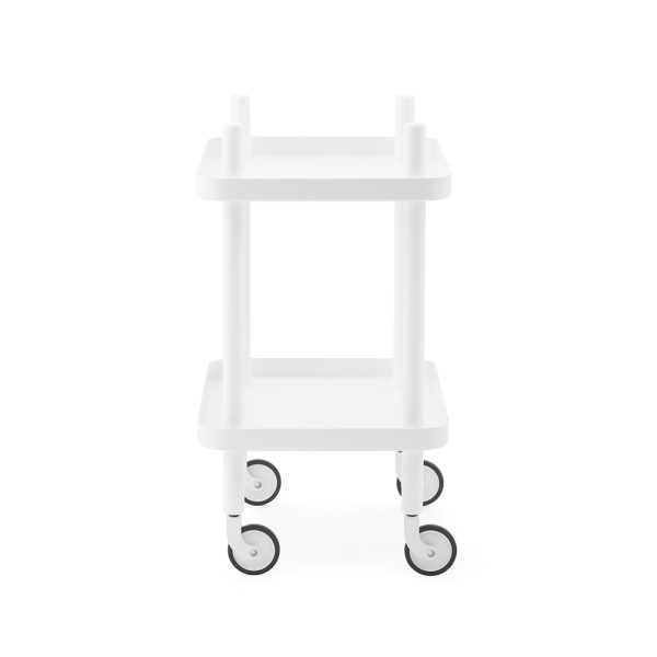 Normann Copenhagen Block Table White / White