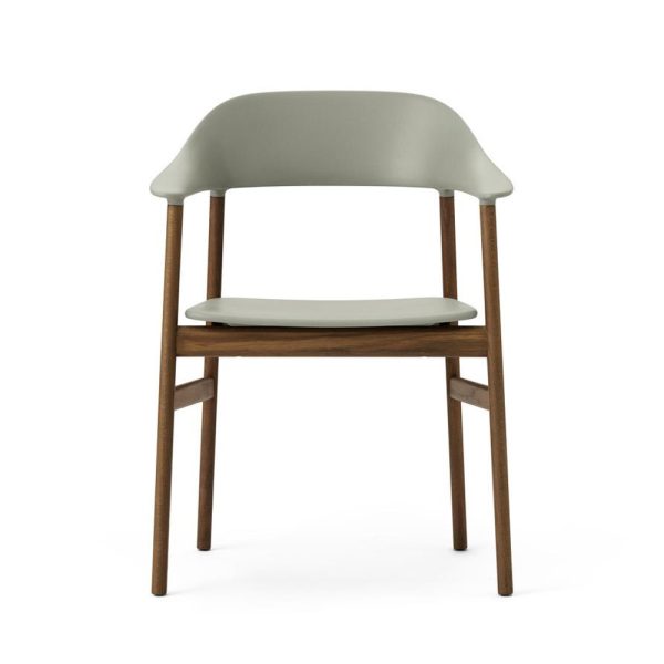 Normann Copenhagen Herit Armchair Smoked Oak Dusty Green