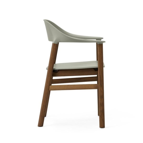 Normann Copenhagen Herit Armchair Smoked Oak Dusty Green