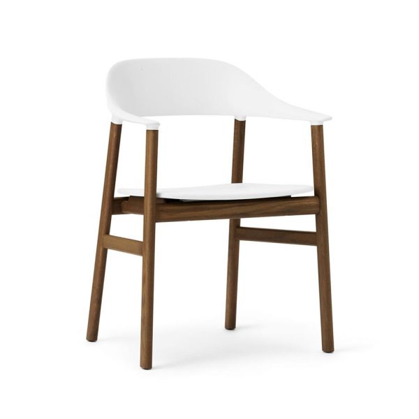 Normann Copenhagen Herit Armchair Smoked Oak White