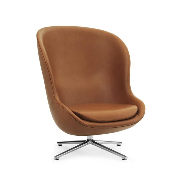 Normann Copenhagen Hyg Lounge Chair High Swivel nojatuoli - Image 5
