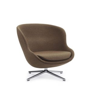 Normann Copenhagen Hyg Lounge Chair Low Swivel nojatuoli