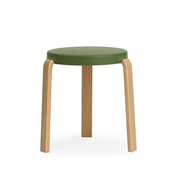 Normann Copenhagen Tap Stool Oak Olive