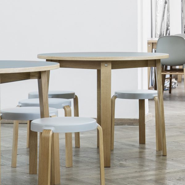 Normann Copenhagen Tap Stool Oak Grey