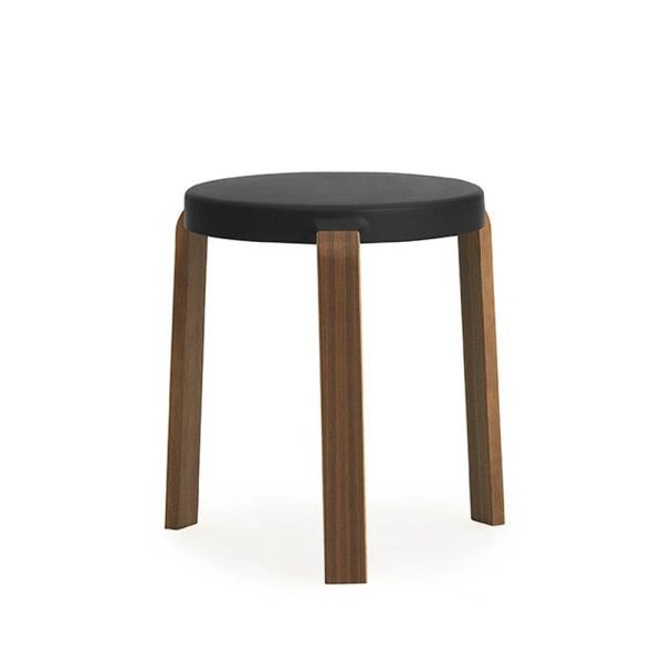 Normann Copenhagen Tap Stool Walnut Black
