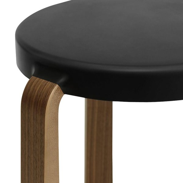 Normann Copenhagen Tap Stool Walnut Black