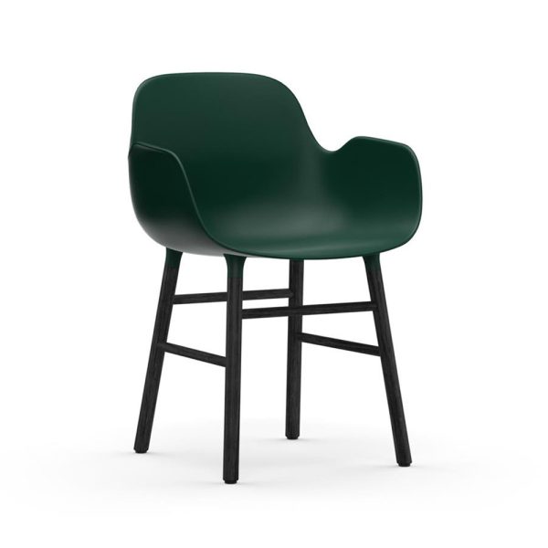 Normann Copenhagen Form Armchair tuoli (musta) - Image 5