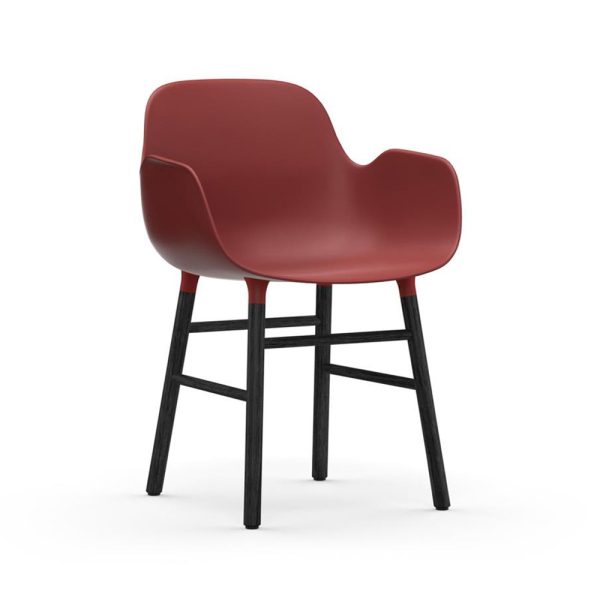 Normann Copenhagen Form Armchair tuoli (musta) - Image 6