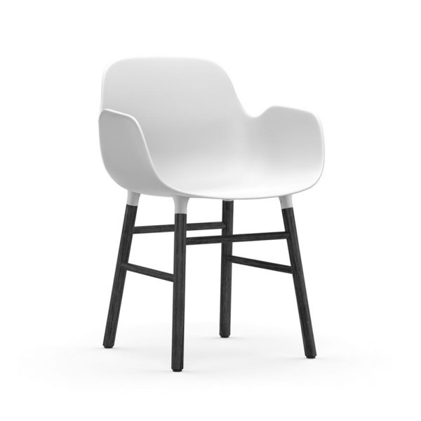 Normann Copenhagen Form Armchair tuoli (musta) - Image 7
