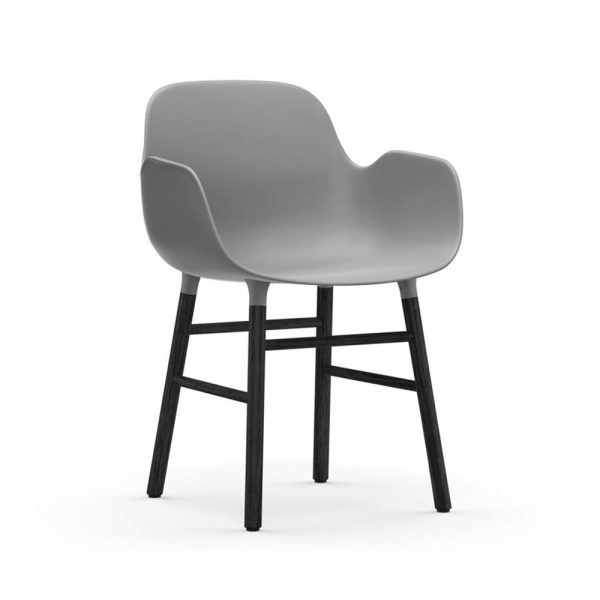 Normann Copenhagen Form Armchair tuoli (musta) - Image 8