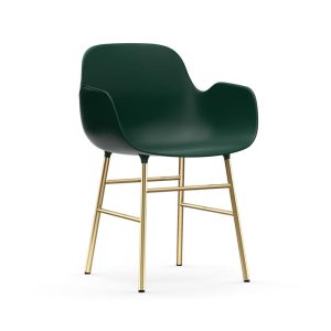 Normann Copenhagen Form Armchair tuoli (messinki)