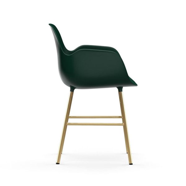 Normann Copenhagen Form Armchair tuoli (messinki) - Image 3