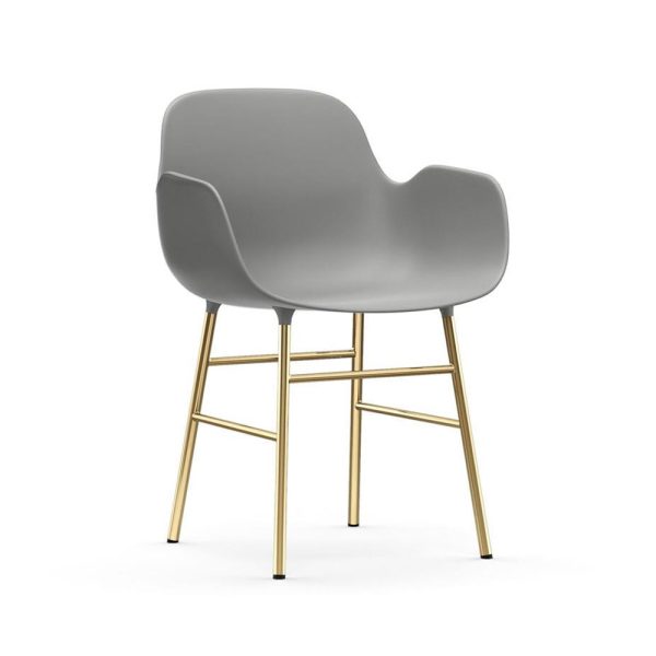 Normann Copenhagen Form Armchair tuoli (messinki) - Image 7