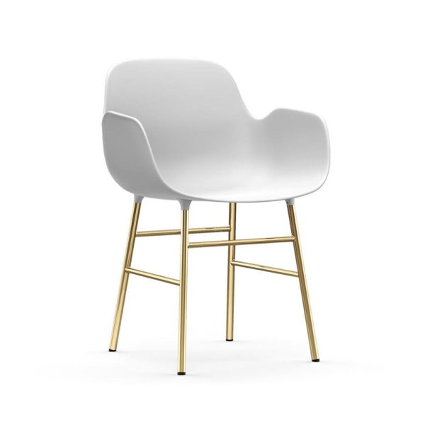 Normann Copenhagen Form Armchair tuoli (messinki) - Image 8