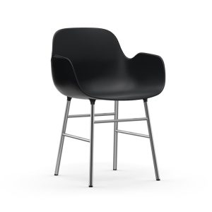 Normann Copenhagen Form Armchair tuoli (kromi)