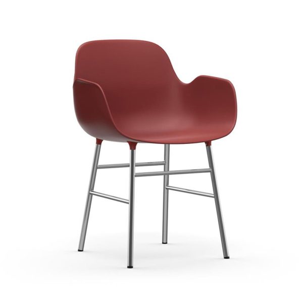 Normann Copenhagen Form Armchair tuoli (kromi) - Image 7