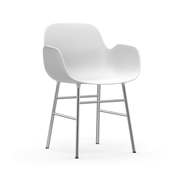 Normann Copenhagen Form Armchair tuoli (kromi) - Image 8