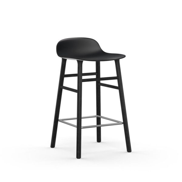 Normann Copenhagen Form matala baarituoli (musta) - Image 7