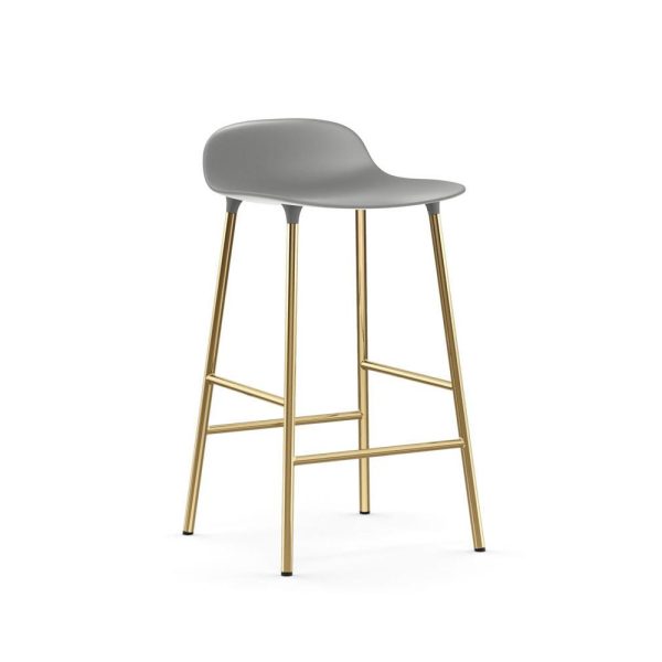 Normann Copenhagen Form matala baarituoli (messinki) - Image 6