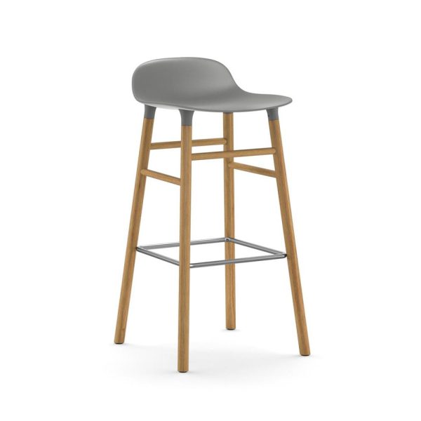 Normann Copenhagen Form korkea baarituoli (tammi) - Image 5