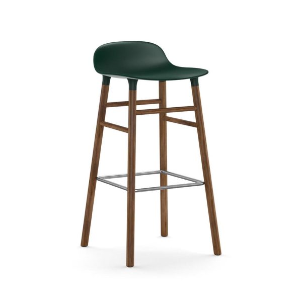 Normann Copenhagen Form korkea baarituoli (pähkinä) - Image 8