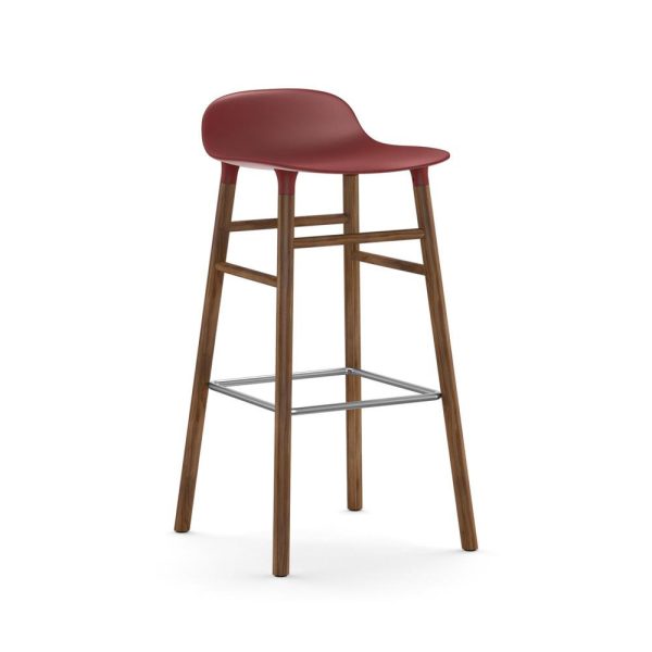 Normann Copenhagen Form korkea baarituoli (pähkinä) - Image 9