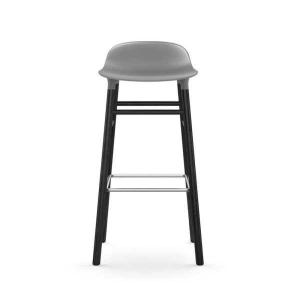 Normann Copenhagen Form korkea baarituoli (musta) - Image 2