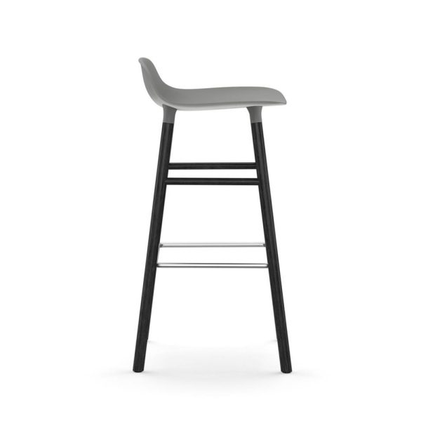 Normann Copenhagen Form korkea baarituoli (musta) - Image 3