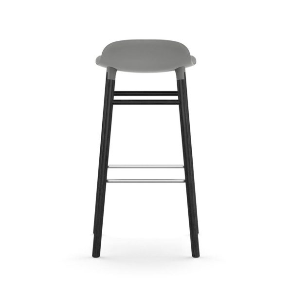 Normann Copenhagen Form korkea baarituoli (musta) - Image 4