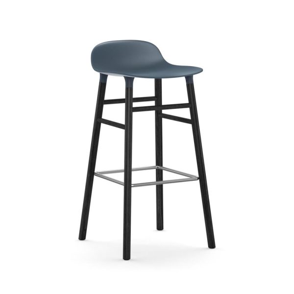 Normann Copenhagen Form korkea baarituoli (musta) - Image 6